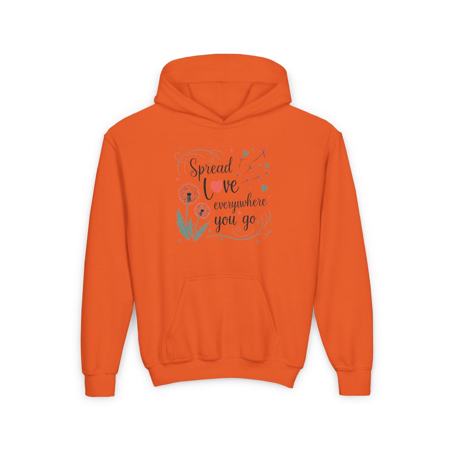 Dandelion Love kids Hooded Sweatshirt